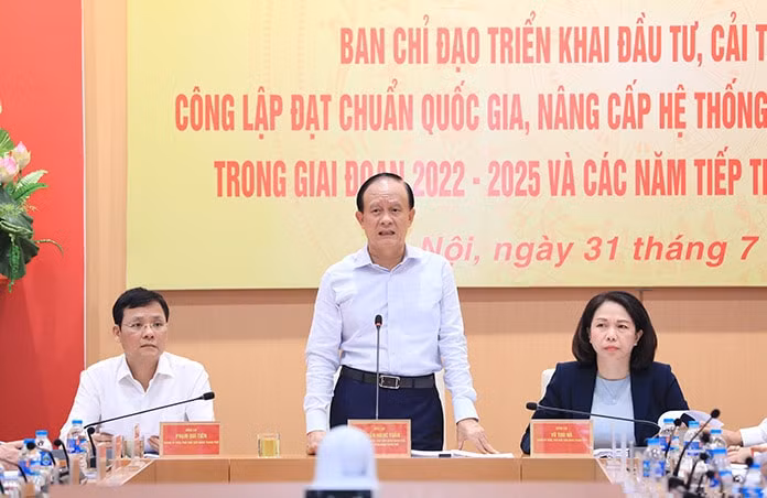 ha noi thuc day giai ngan von dau tu cong 3 linh vuc giao duc y te van hoa hinh 2