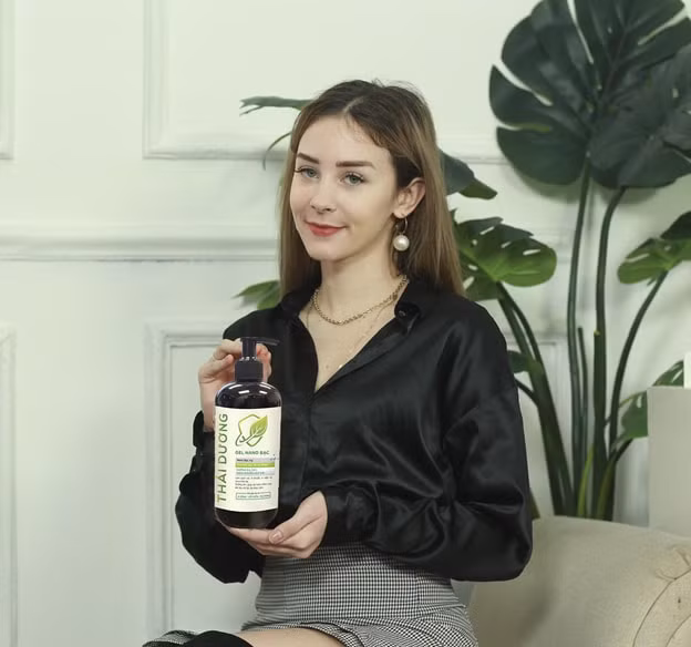 Gel nano bạc Thái Dương được nhiều khách hàng nước ngoài tại Việt Nam tin dùng.