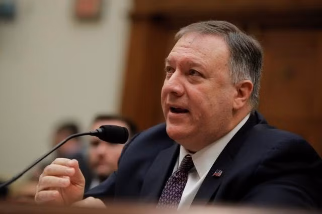 Ngoại trưởng Mỹ Mike Pompeo. Ảnh: Reuters