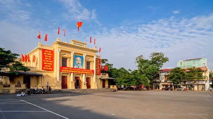 Nhà hát lớn TP Hải Phòng. Ảnh: anhp