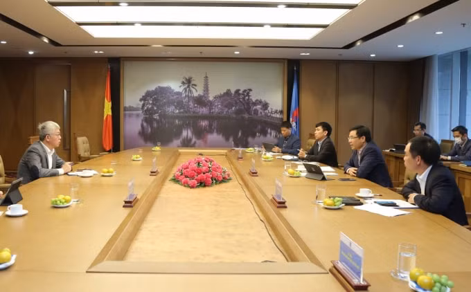 Toàn cảnh buổi làm việc