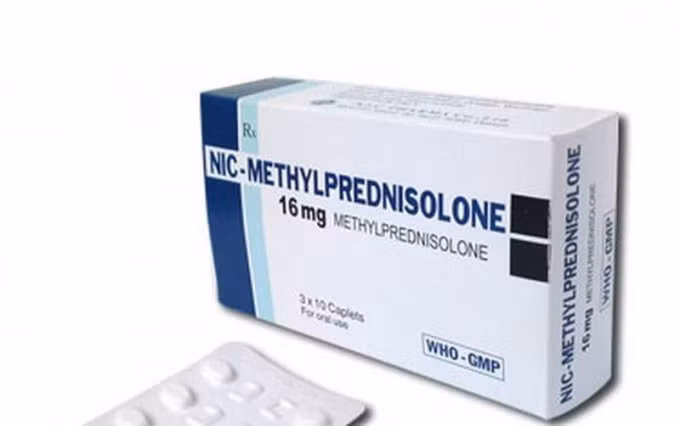Thuốc Methylprednisolon 16mg của Công ty TNHH dược phẩm USA-NIC bị đình chỉ thu hồi vì không đảm bảo chất lượng.