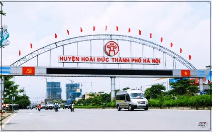 Giá đất tại Hoài Đức tăng 50-70%, thậm chí có vị trí tăng 150-200% khi có quyết định lên quận vào năm 2020 (Ảnh minh họa)