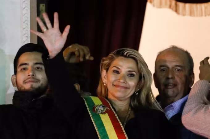 Chủ tịch Thượng viện Bolivia Jeanine Anez. Ảnh: Reuters