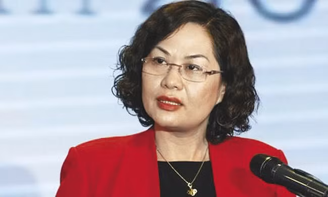 Phó Thống đốc Ngân hàng Nhà nước Nguyễn Thị Hồng.