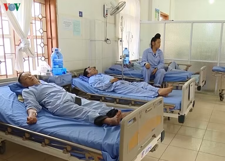Hiện sức khỏe của 19 người này đã ổn định. Ảnh: VOV