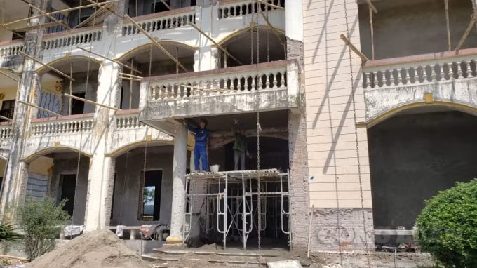 Nhiều biện pháp thi công không được Công ty TNHH Thương mại dịch vụ xây dựng Hồng Phú thực hiện nhưng trong hồ sơ.