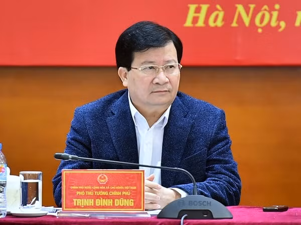 Phó Thủ tướng Trịnh Đình Dũng. Ảnh: VGP