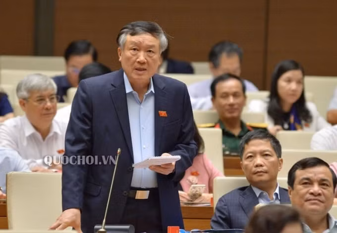 Chánh án TAND Tối cao Nguyễn Hòa Bình.