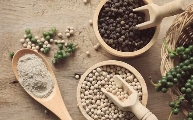 Giá hồ tiêu Tây Nguyên và miền Nam hôm nay giảm 500 đồng/kg. Ảnh minh họa.