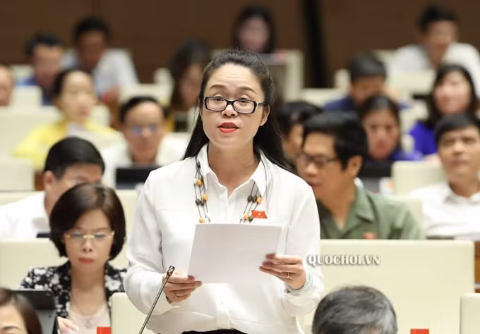 Đại biểu Dương Minh Ánh đánh giá rất cao về việc ứng dụng công nghệ thông tin trong dạy học thời kỳ có dịch Covid -19 (ảnh TL).
