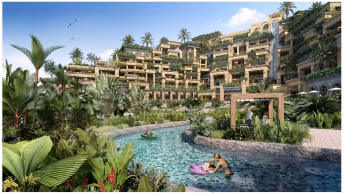 Phối cảnh Hotel Ho Tram MGallery (Ảnh:Novaland).