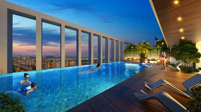 Một tiện ích hiện đại tại dự án mới tại quận Long Biên