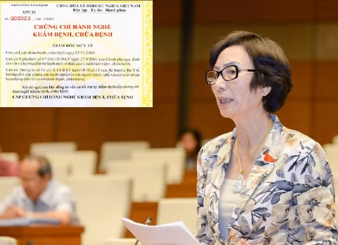 Theo bà Bùi Thị An cần thiết phải xử lý thật nghiêm người đứng đầu để xảy ra việc gian dối trong cung cấp chứng chỉ hành nghề y (ảnh TL).