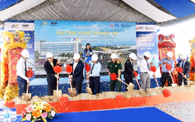 Lễ Khởi công dự án KCN An Nhựt Tân.