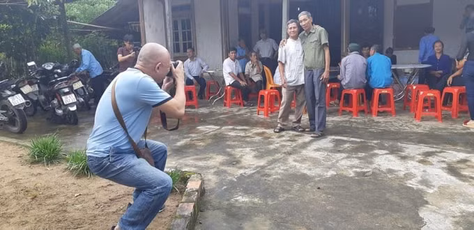 Nhà báo Nguyễn Ngọc Vượng, Báo Lao động & Xã hội ghi lại khoảnh khắc đẹp của ông Phạm Văn Bình, 