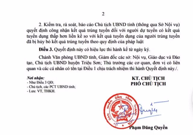 23 giáo viên sử dụng văn bằng sai quy định sẽ không được tham gia thi tuyển viên chức vào năm tiếp theo (ảnh TL).