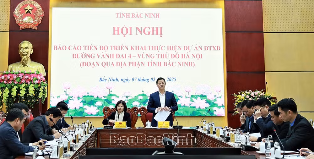 bac ninh khong ban lui kien quyet ve dich du an vanh dai 4 trong nam 2025 hinh 1