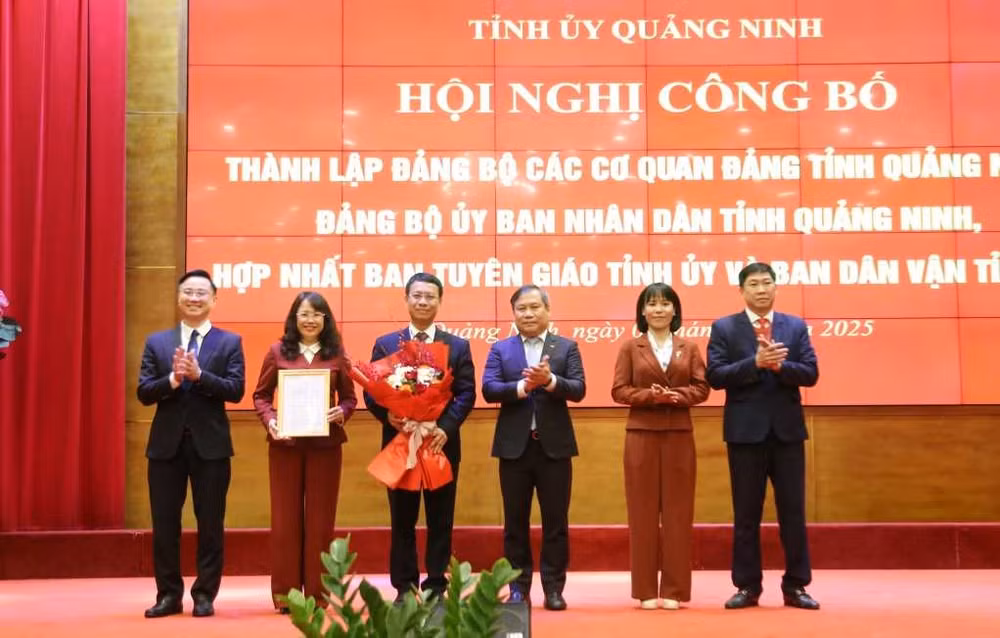 quang ninh thanh lap hop nhat cac dang bo don vi truc thuoc tinh uy hinh 3
