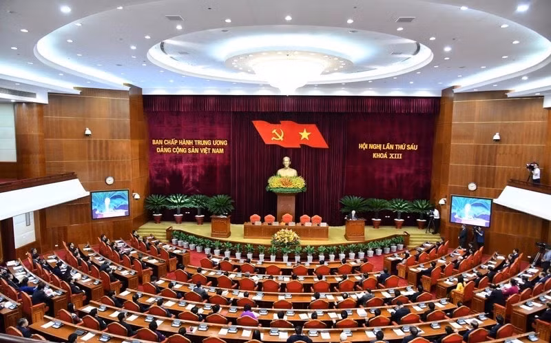 hoi nghi trung uong 6 hoan thanh khoi luong cong viec lon rat quan trong hinh 1