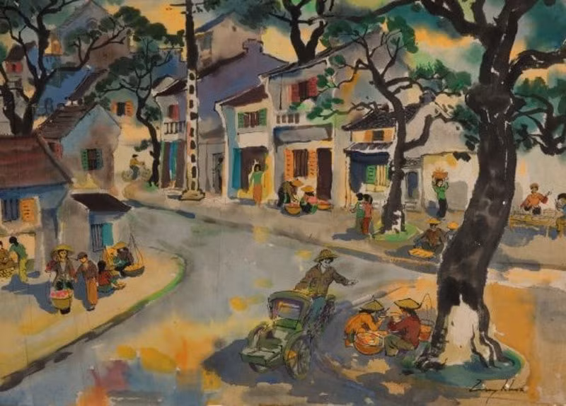 trien lam tranh dang quy khoa hoa si the he my thuat dong duong hinh 6