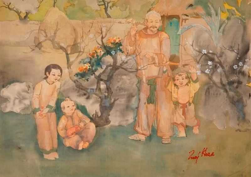 trien lam tranh dang quy khoa hoa si the he my thuat dong duong hinh 2