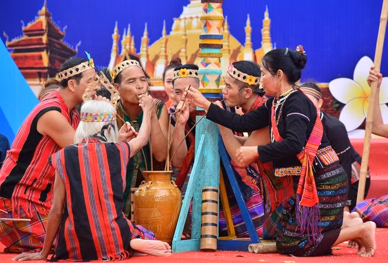 be mac ngay hoi giao luu van hoa the thao vung bien viet nam lao lan iii hinh 3