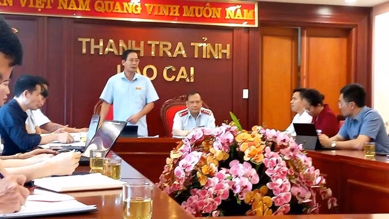 tien hanh xac minh tai san thu nhap cua 19 can bo tinh lao cai hinh 1
