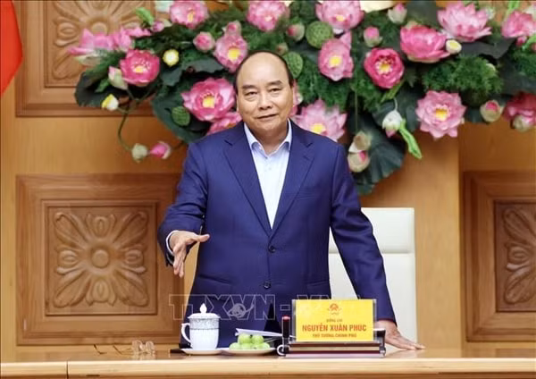 Thủ tướng cho rằng, trong bối cảnh hiện nay, chúng ta phải “chống suy thoái như chống giặc”. Ảnh: TTXVN