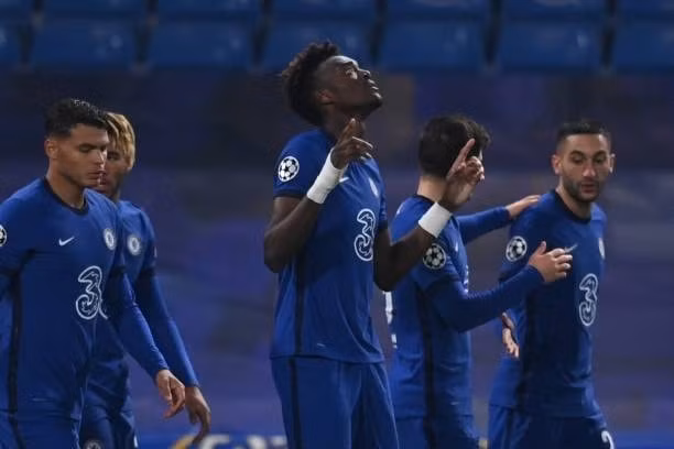 Cầu thủ Abraham giúp Chelsea giành chiến thắng cuối cùng trước Rennes với tỉ số đậm 3-0. Ảnh: thethao247.vn