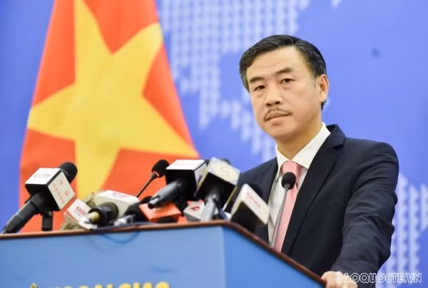 Phó phát ngôn viên Bộ Ngoại giao Dương Hoài Nam. Ảnh: baoquocte.vn
