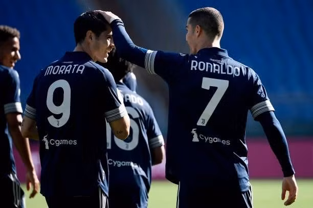 Siêu sao Ronaldo có màn mở tỷ số cho Juvetus đầy ấn tượng. Ảnh: thethao247.vn