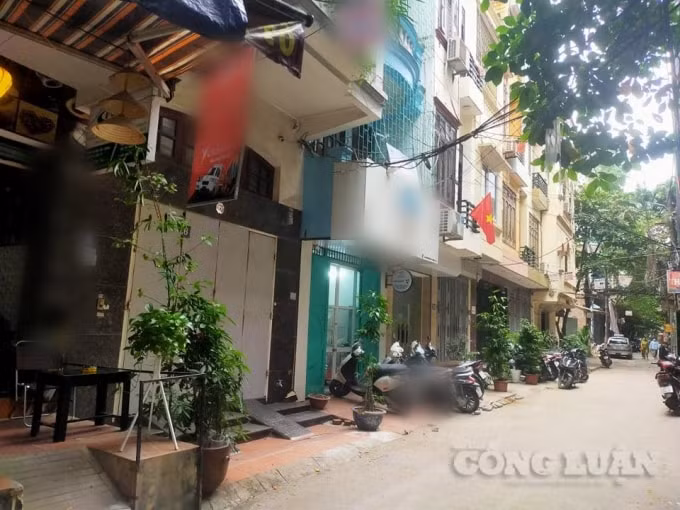 Hiện trường vụ việc.