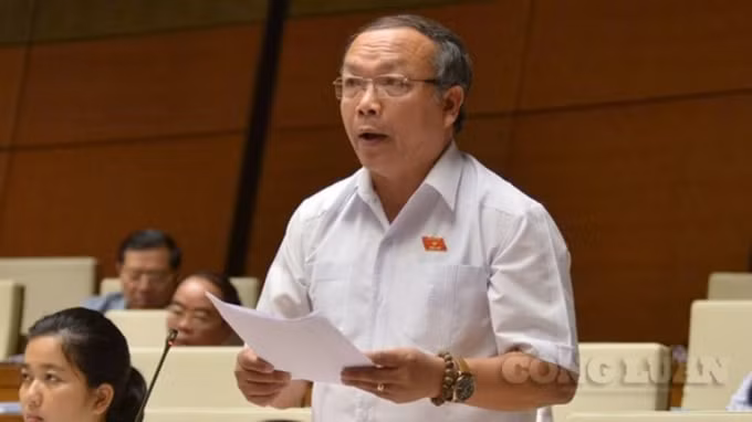 Đại biểu Định Duy Vượt (đoàn Gia Lai).