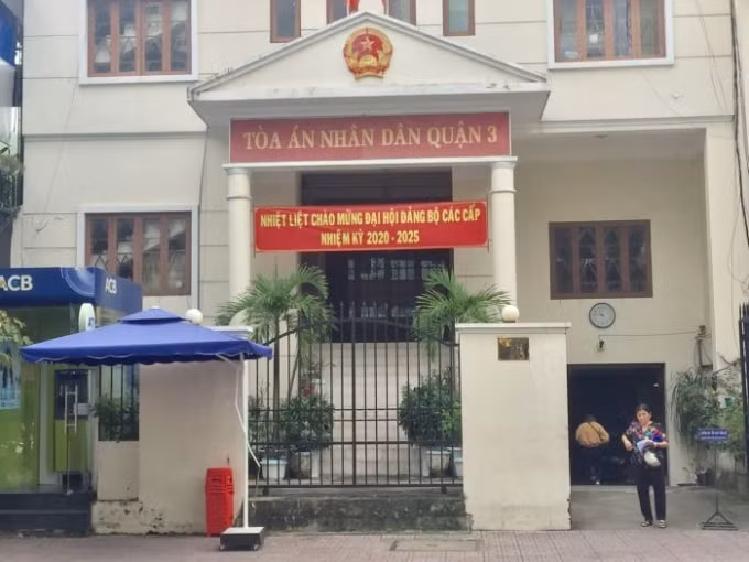 Tòa án nhân dân quận quận 3 - TP.HCM