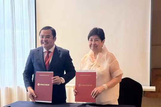 Vinachem ký kết hợp tác với các đối tác hàng đầu Philippines