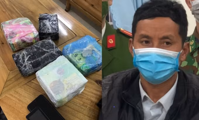 khoi to doi tuong bi bat qua tang khi di giao luong ma tuy khung hinh 1