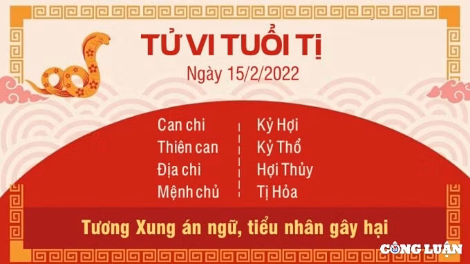 tu vi hom nay 15 2 2022 thu 3 ngay 15 1 am lich cua 12 con giap hinh 6