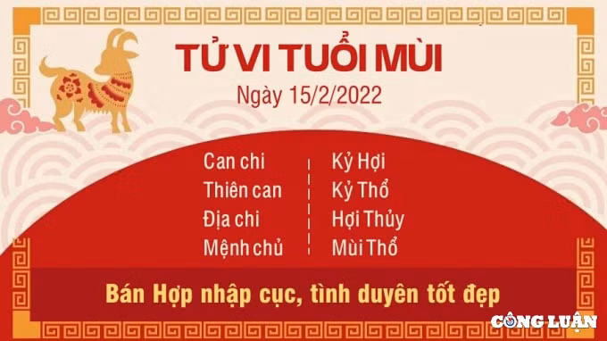 tu vi hom nay 15 2 2022 thu 3 ngay 15 1 am lich cua 12 con giap hinh 8