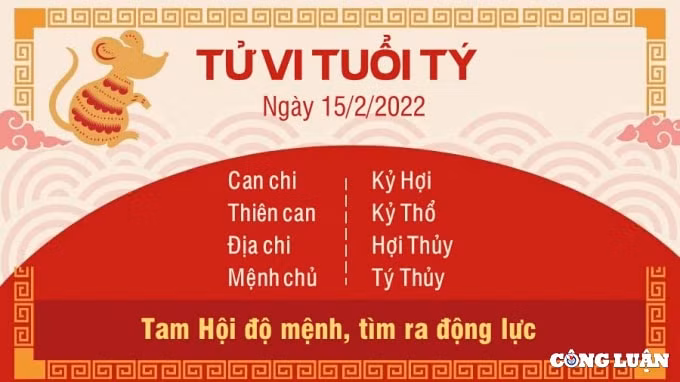 tu vi hom nay 15 2 2022 thu 3 ngay 15 1 am lich cua 12 con giap hinh 1