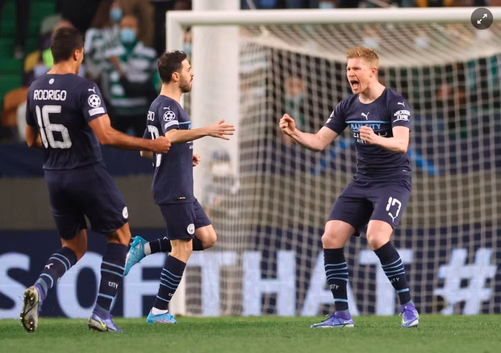 thang 5 0 sporting man city dat mot chan vao tu ket champions league hinh 2