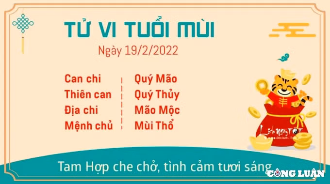 tu vi hom nay 19 2 2022 thu 7 ngay 19 1 am lich cua 12 con giap hinh 8