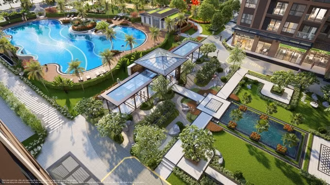 ra mat phan khu the tonkin phong cach indochine tai vinhomes smart hinh 1