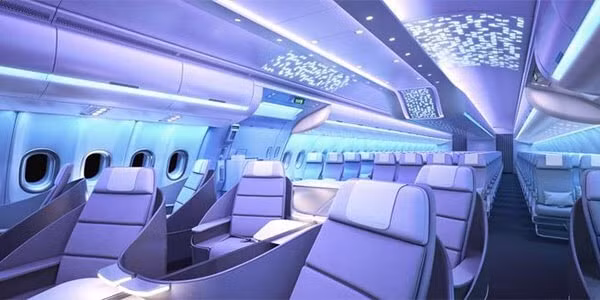 Cabin Airspace của A350XWB.