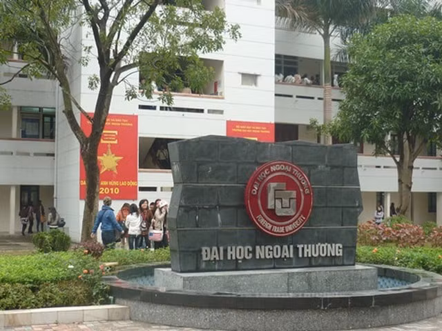 Trường Đại học Ngoại thương Hà Nội. Ảnh: IT