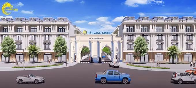 Phối cảnh Dự án Khu nhà ở Thăng Long được giới thiệu tới khách hàng - Ảnh: Đơn vị phân phối.
