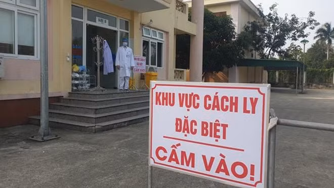 Trung tâm cách ly chống dịch Covid-19 tỉnh Quảng Trị thuộc Bệnh viện chuyên khoa Lao và bệnh Phổi tỉnh Quảng Trị. Ảnh: NGUYỄN PHÚC