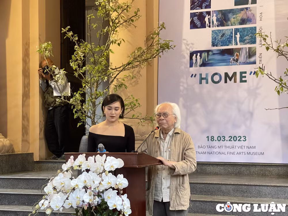 hoa si hoang dinh mo trien lam home nhan ky niem sinh nhat lan thu 70 hinh 2