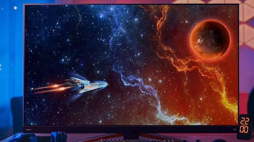 trinh lang man hinh oled mobiuz 4k nha benq hinh 1