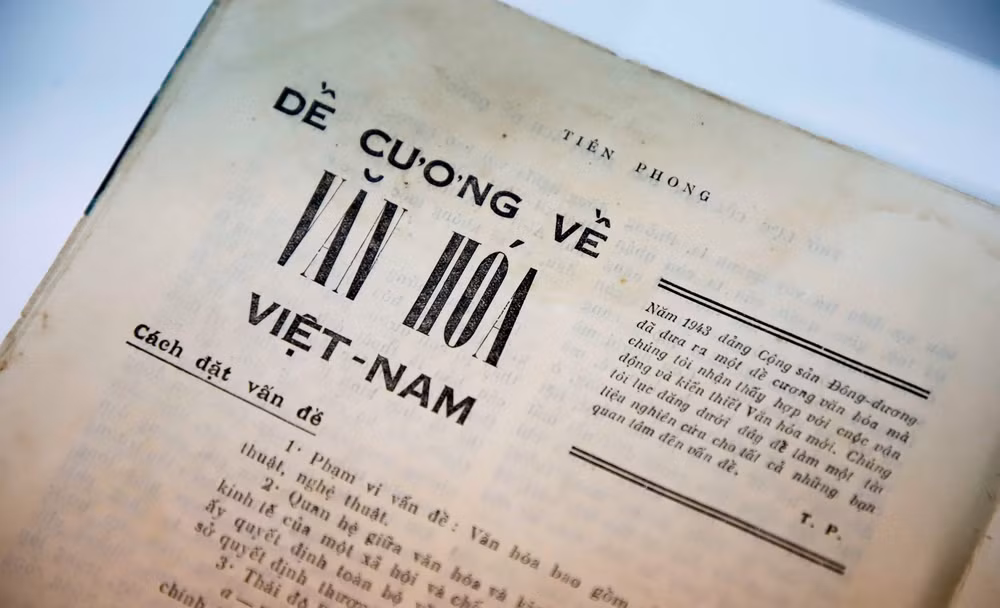 de cuong van hoa viet nam the hien quan diem dung dan va tam nhin chien luoc cua dang hinh 1